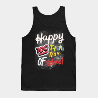 Happy th Day Of School Tank Top